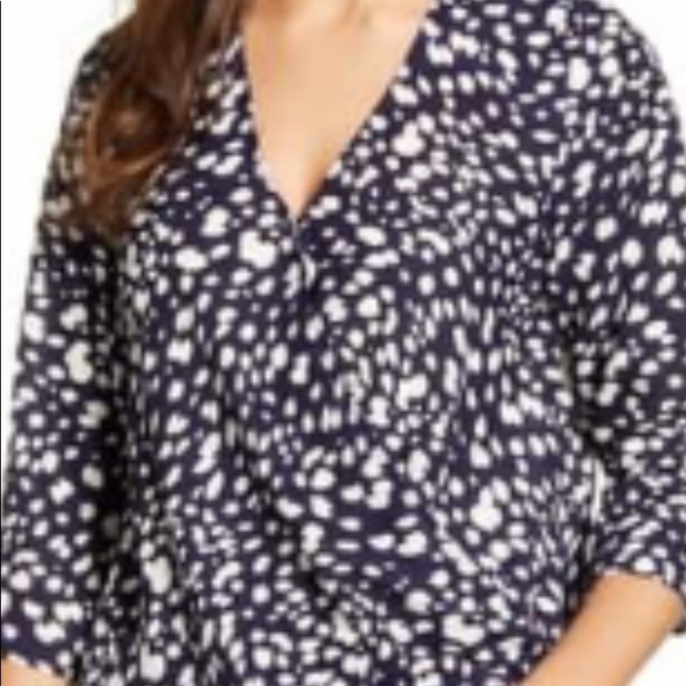 Gibson surplice blouse